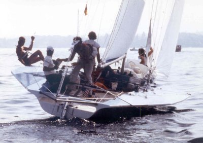 OPNI racing yacht