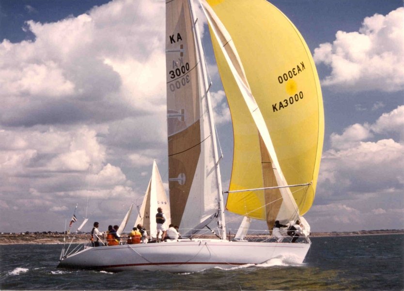 DRAKES PRAYER racing yacht