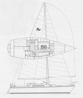 FARR 38 racing yacht