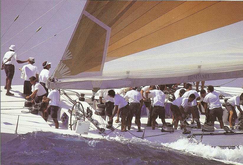 HISPANIA racing yacht