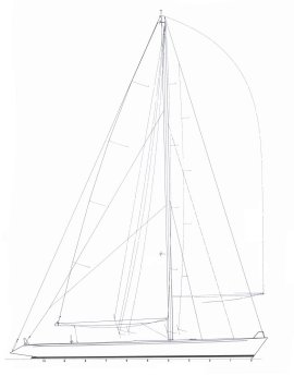 HISPANIA racing yacht