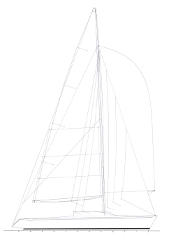 STEADFAST racing yacht