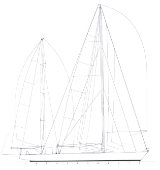 THE CARD racing yacht
