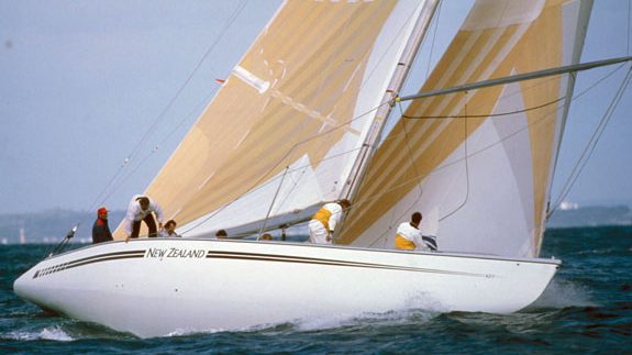 12m New Zealand Challenge racing yacht