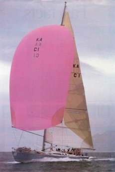 BRINDABELLA racing yacht