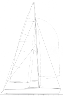 227 racing yacht