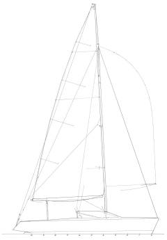 AZUR DE PUIG (ex-LONE) racing yacht