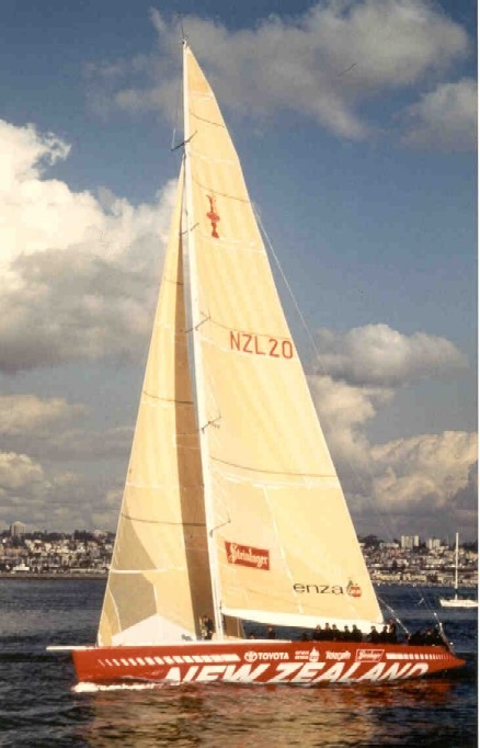 NEW ZEALAND CHALLENGE racing yacht