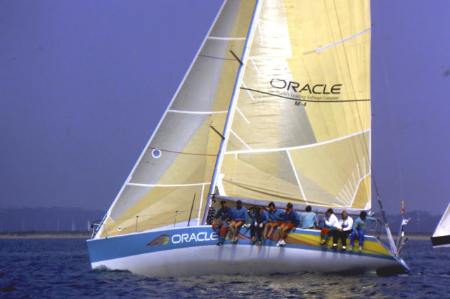 WINGS OF ORACLE racing yacht