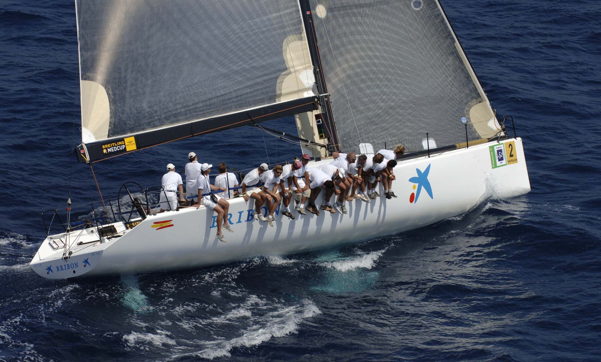 BRIBON racing yacht