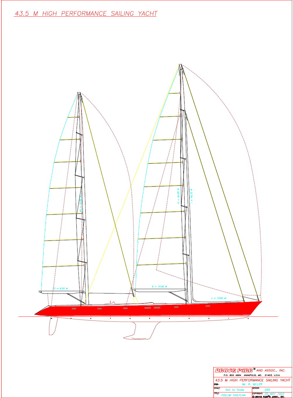 43.5m High Performance Sailing Yacht superyacht