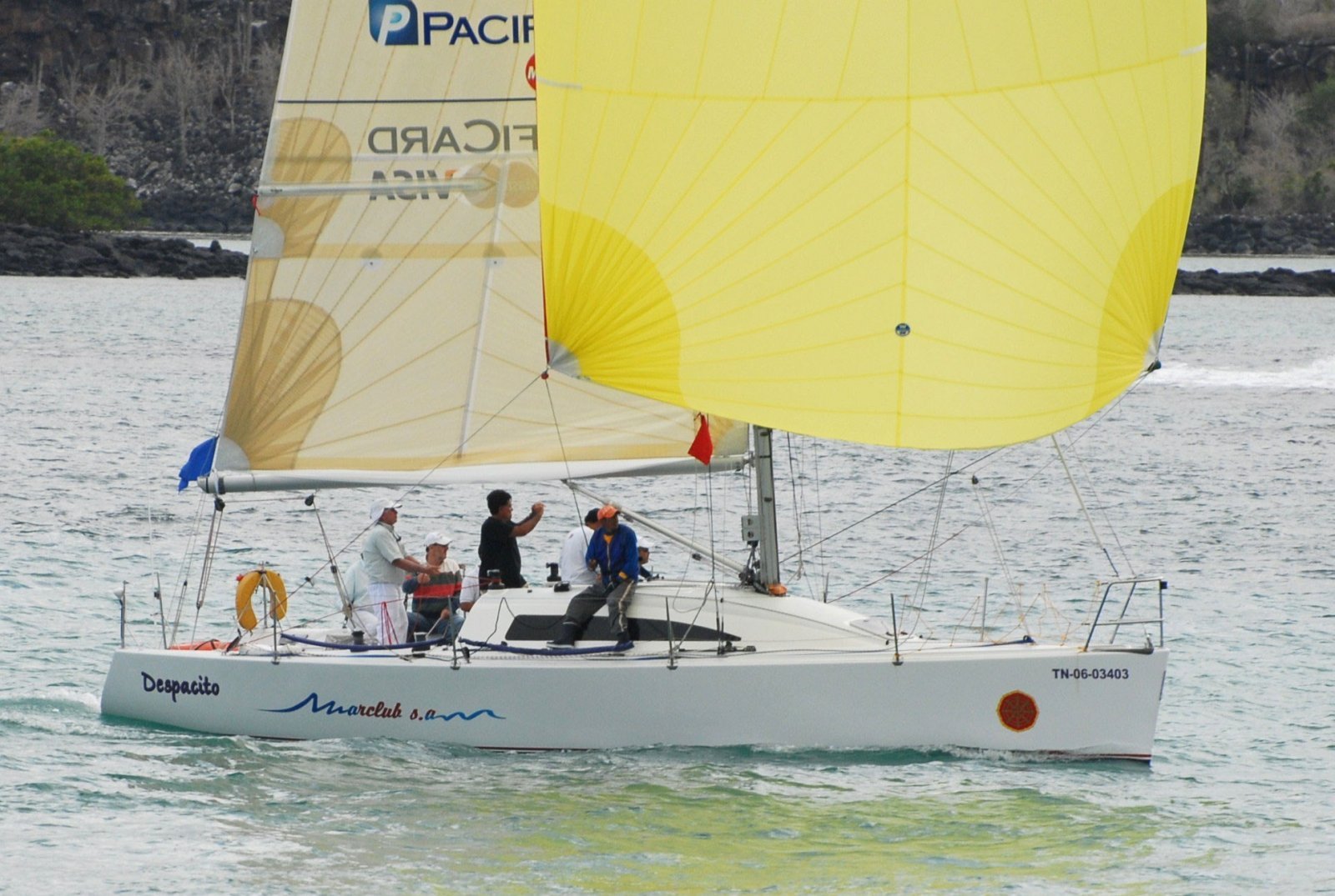 MUMM 36 racing yacht