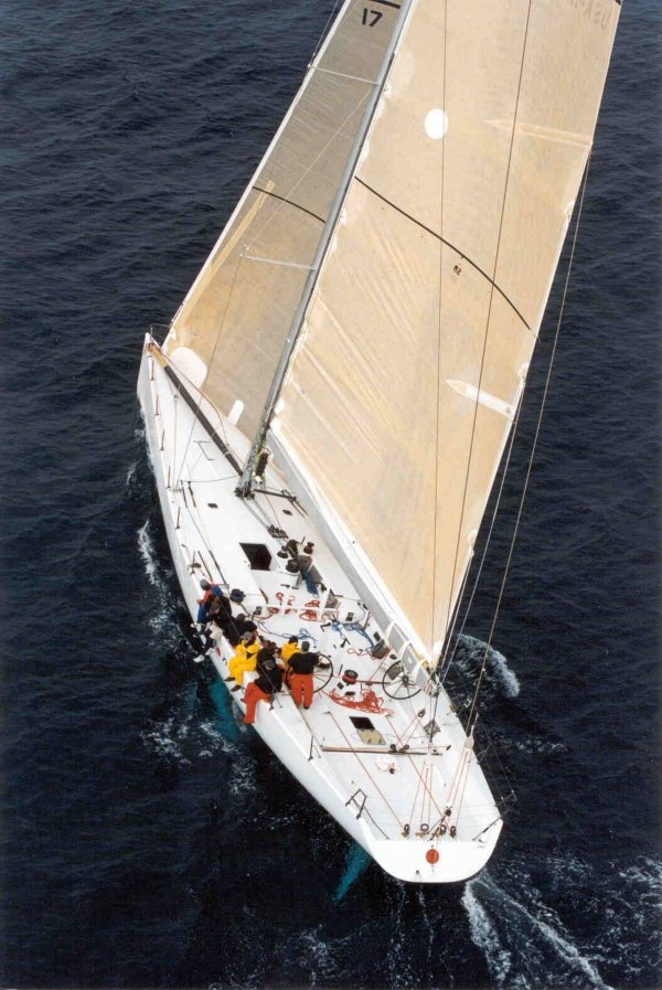 SAYONARA racing yacht