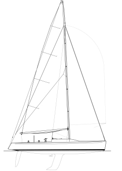 326 racing yacht