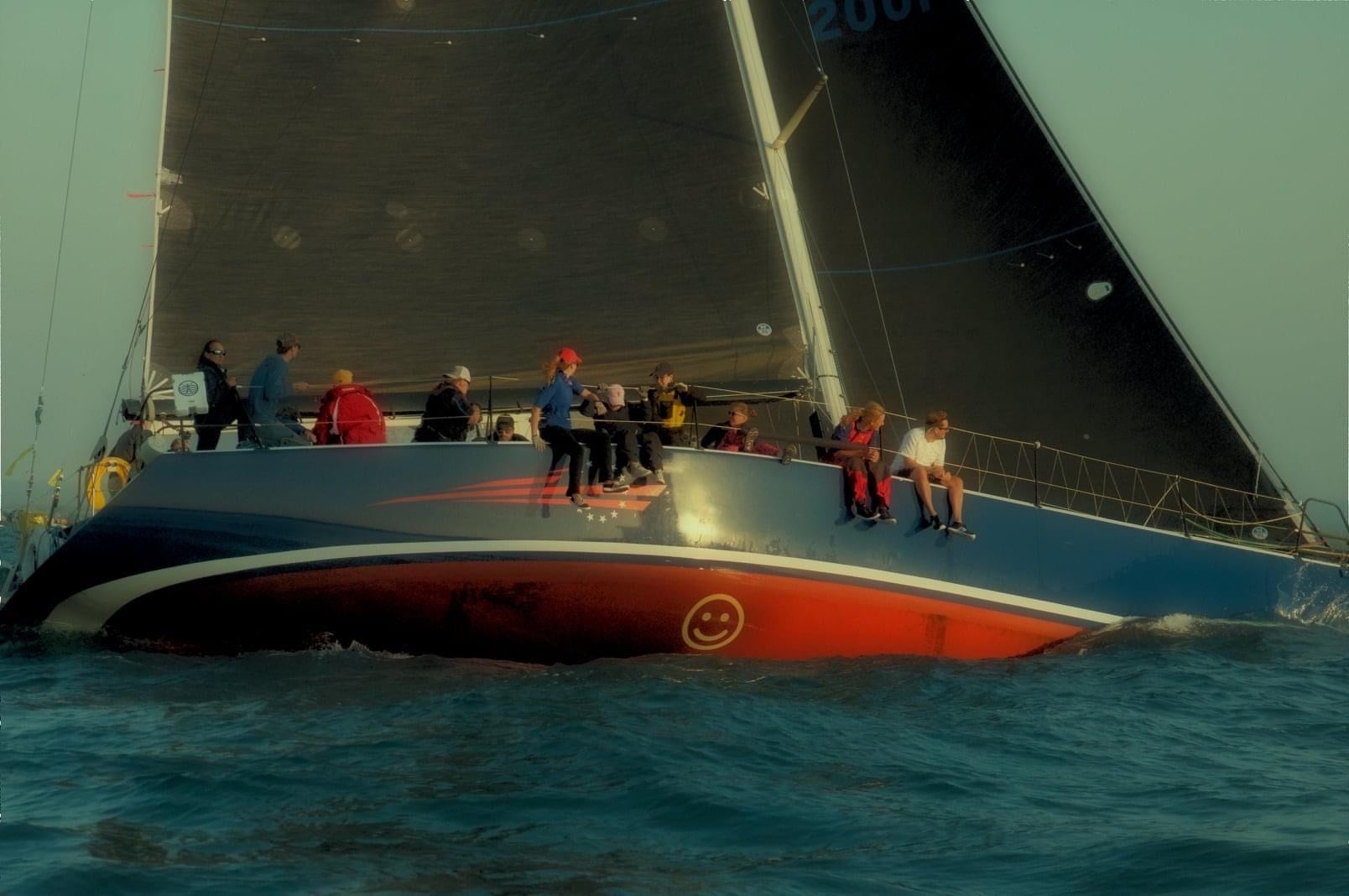 BLUE YANKEE/DAMN YANKEE racing yacht