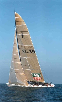 TAG HEUER racing yacht