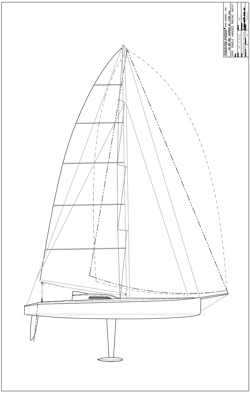 WIVA racing yacht