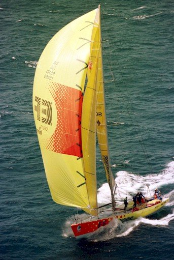 EF LANGUAGE & EF EDUCATION racing yacht