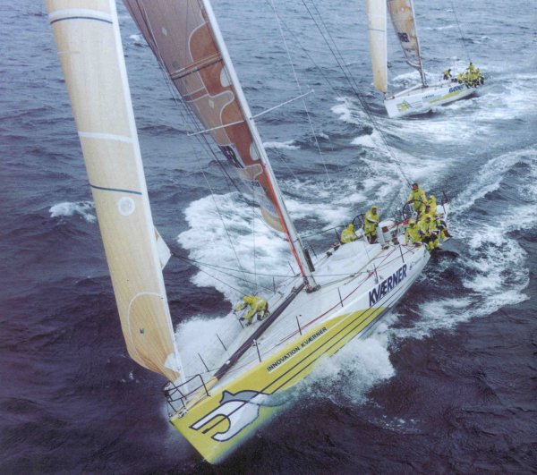 KVAERNER INNOVATION racing yacht