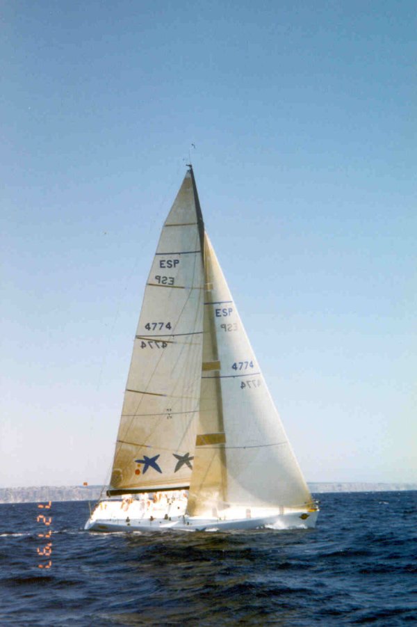 CANVASBACK (ex- Bribon) racing yacht