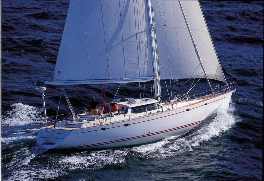 Farr 585 cruising yacht