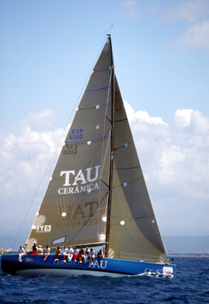 TAU CERAMICA racing yacht
