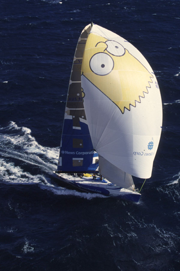TEAM NEWS CORP racing yacht