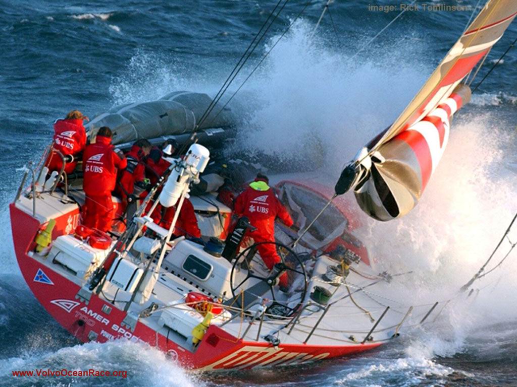ASSA ABLOY racing yacht