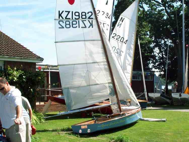 Cherub dinghy