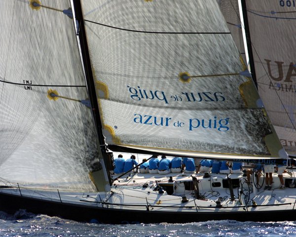 AZUR DE PUIG racing yacht