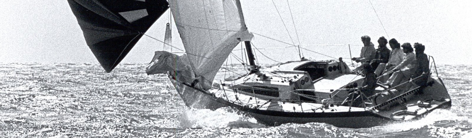 One Ton Sloop racing yacht