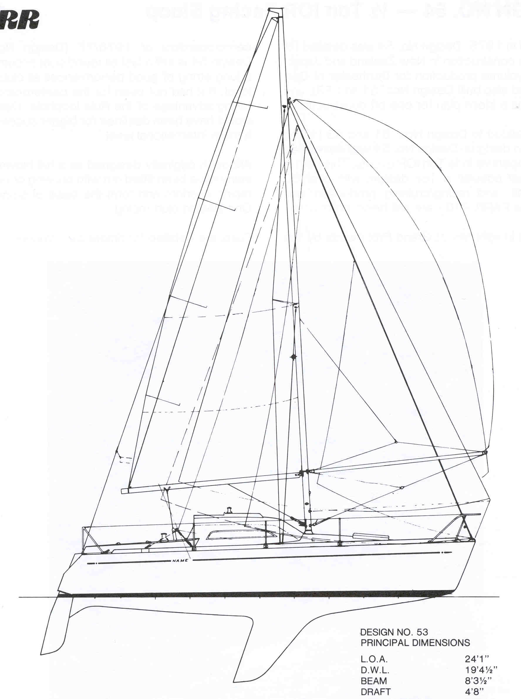 Burmester 1/4 Ton racing yacht