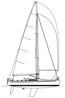 SKIF 42 racing yacht