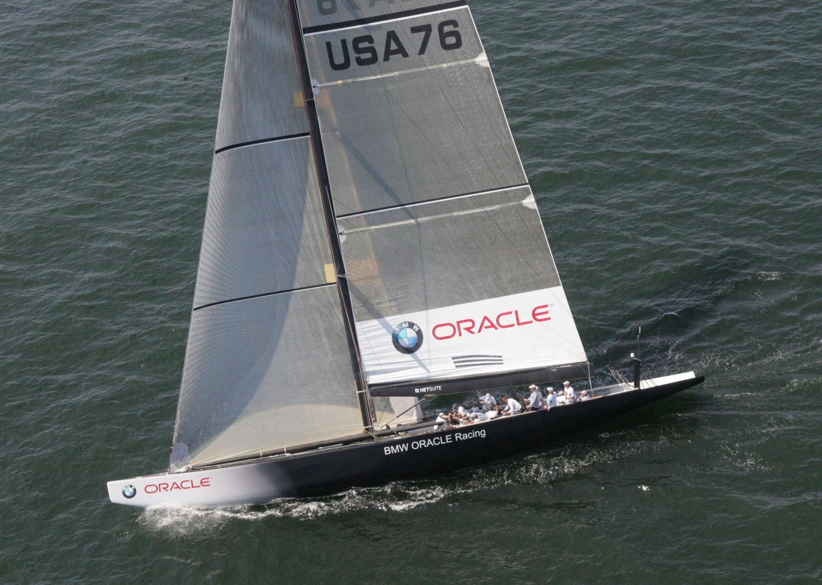 BMW ORACLE RACING USA-87/USA-98 racing yacht