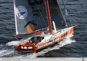 PRB racing yacht
