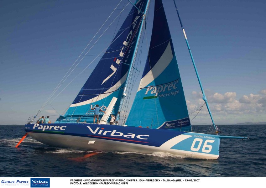 PAPREC-VIRBAC racing yacht