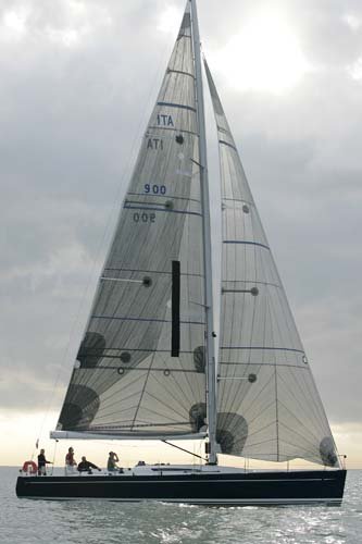 IRC 46 racing yacht