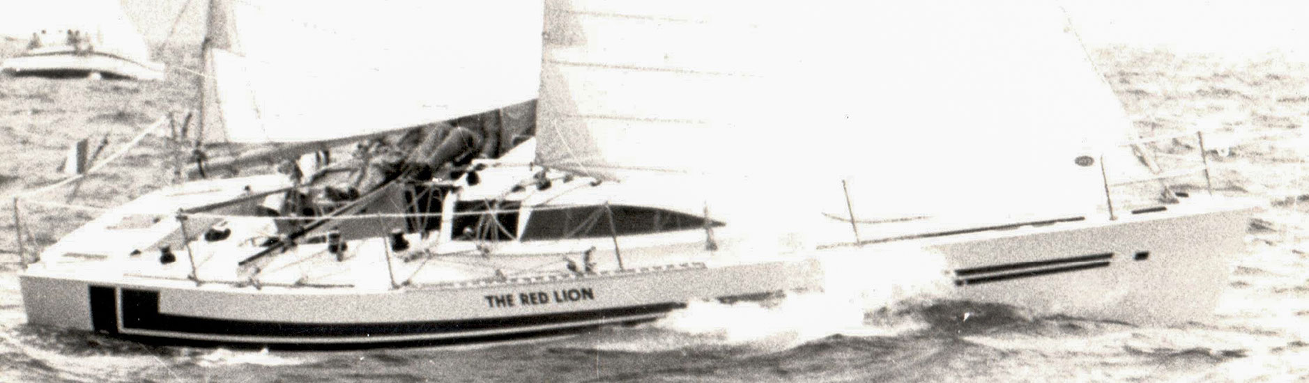 RED LION racing yacht