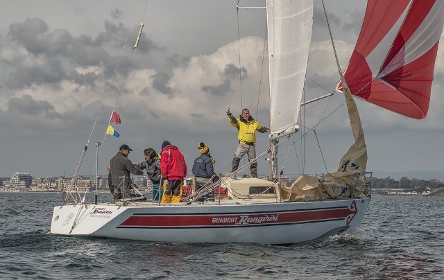GUNBOAT RANGIRIRI racing yacht