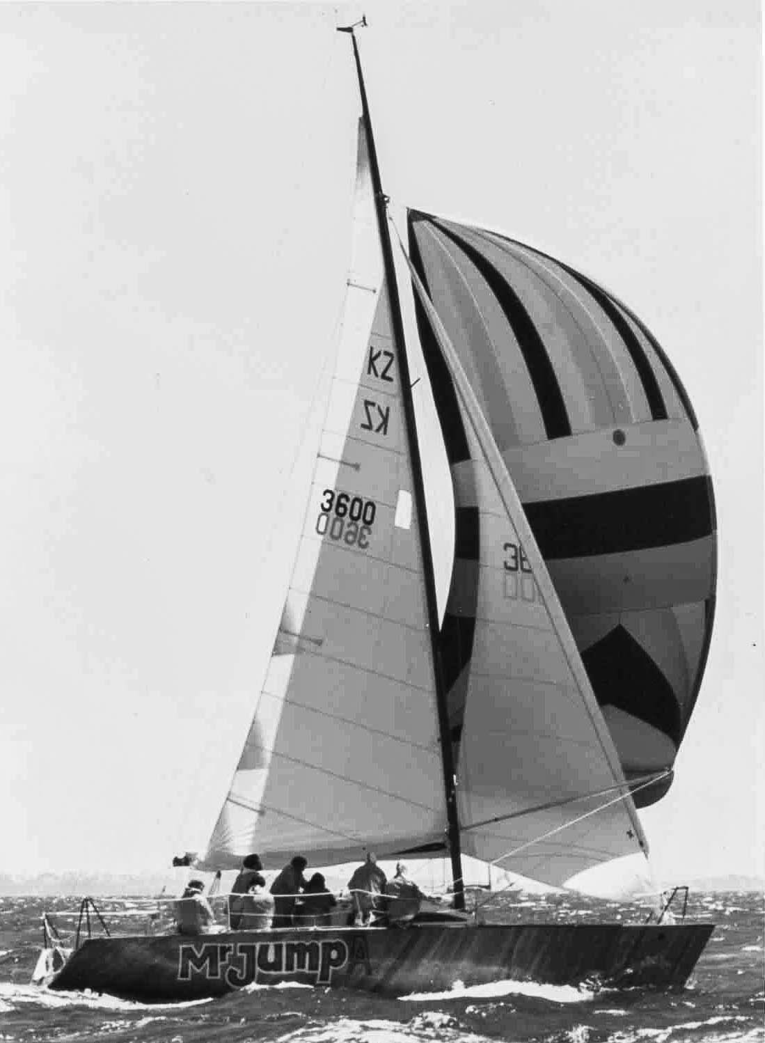 MR JUMPA racing yacht