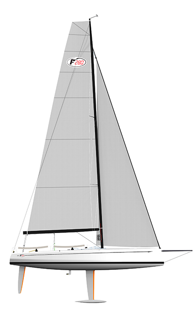 FARR 280 ONE DESIGN racing yacht