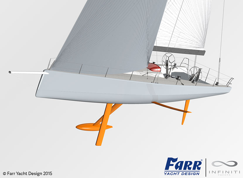 Infiniti 53 racing yacht