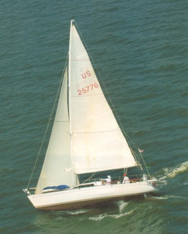 One Ton Ocean Racing Yacht racing yacht