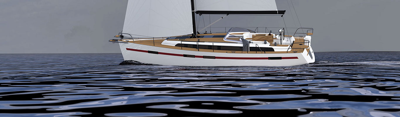 Najad 395 cruising yacht