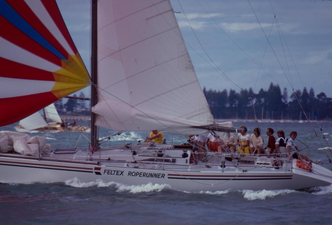 ROPE RUNNER racing yacht