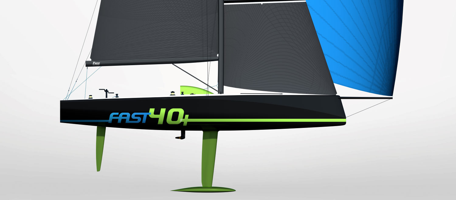 Offshore Fast 40+ IRC Racer racing yacht