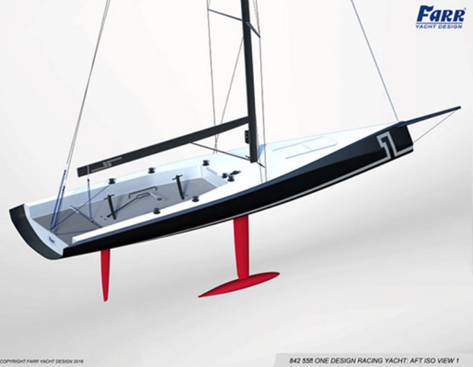55ft One Design Racer Concept one design