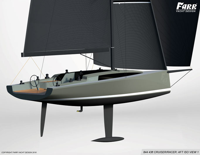 FARR 43 racing yacht