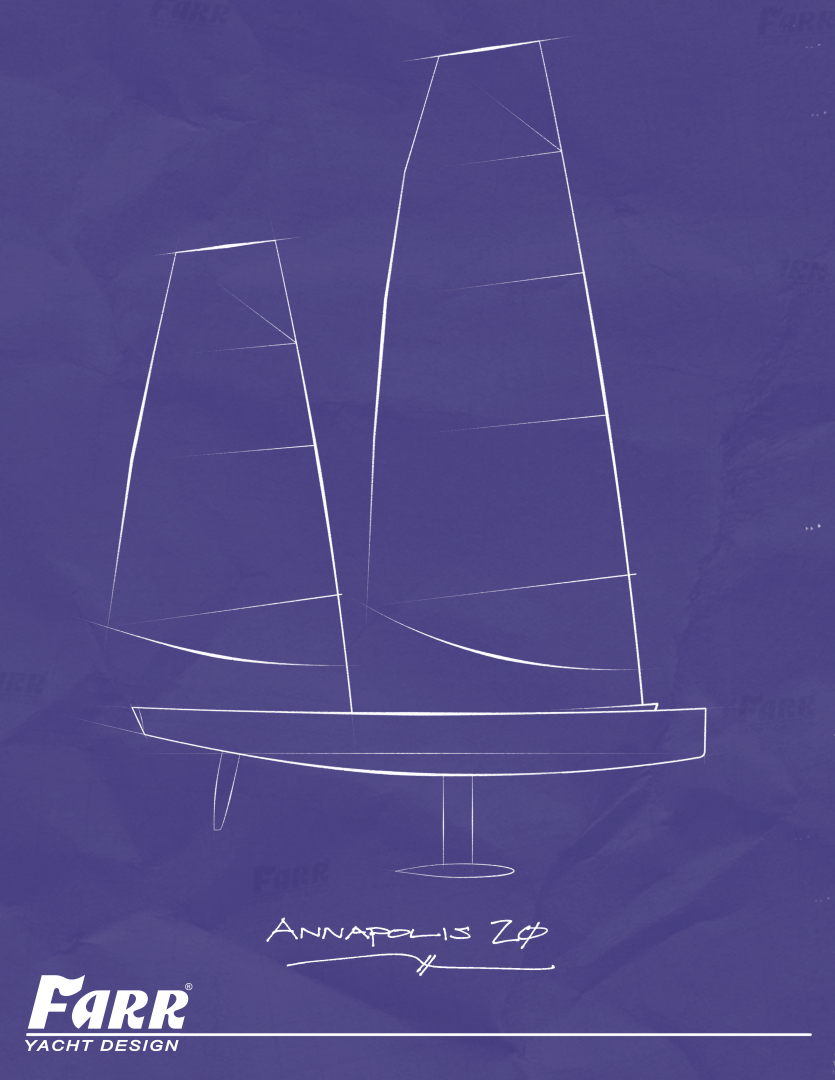 Annapolis 20 racing yacht
