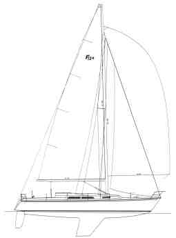 12.65m Cruising/Racing Yacht cruising yacht